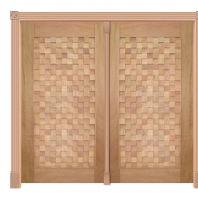 PORTA RENDADA DUPLA ABRIR